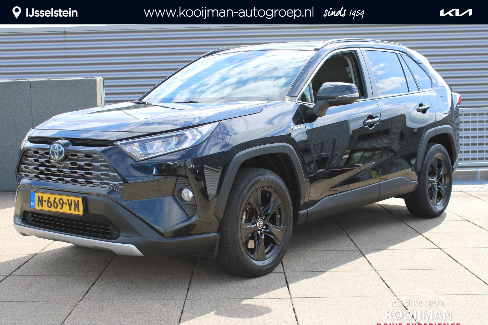 Toyota RAV4 2.5 Hybrid Business Carplay-android Auto / Navig, Stof, Gebruikt, Euro 6, 4 cilinders