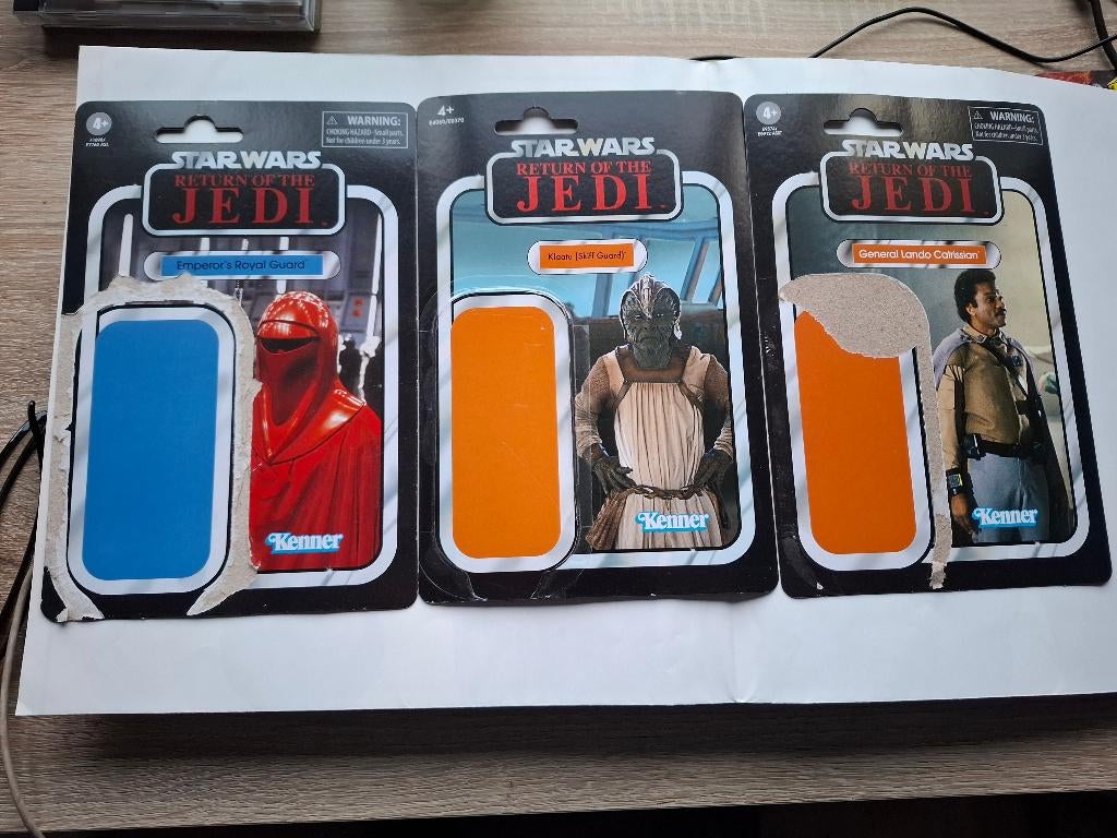 Star Wars Front Cards., Ophalen of Verzenden, Gebruikt, Boek of Poster