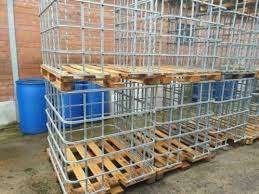 IBC kooien 52 stuks, Tuin en Terras, Haardhout, Minder dan 3 m³, Ophalen, Overige houtsoorten, Blokken