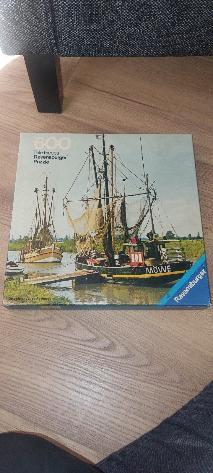 Oude Ravensburger legpuzzel - 600 stukjes, Ophalen of Verzenden, 500 t/m 1500 stukjes, Gebruikt, Legpuzzel