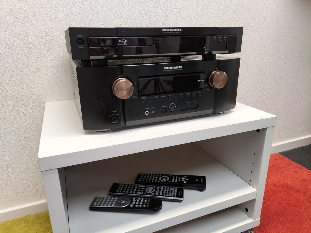 Marantz SR3004 AV Receiver met DVD speler, Gebruikt, 60 tot 120 watt, Ophalen, Marantz