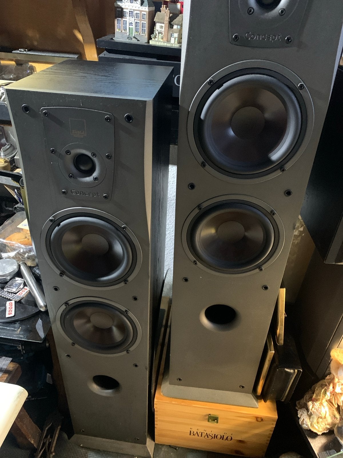 Dali Concept 6 Vloerstaande Luidsprekers BRILLIANT STATE, Vloerstaande luidspreker, Ophalen of Verzenden, Zo goed als nieuw, Basreflex