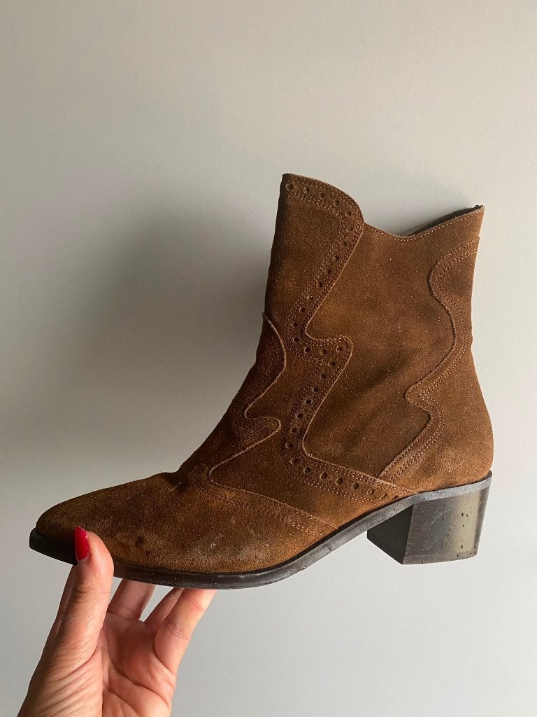 Laarzen/ korte boots 41 Via Vai, Via Vai, Bruin, Lage of Enkellaarzen, Nieuw