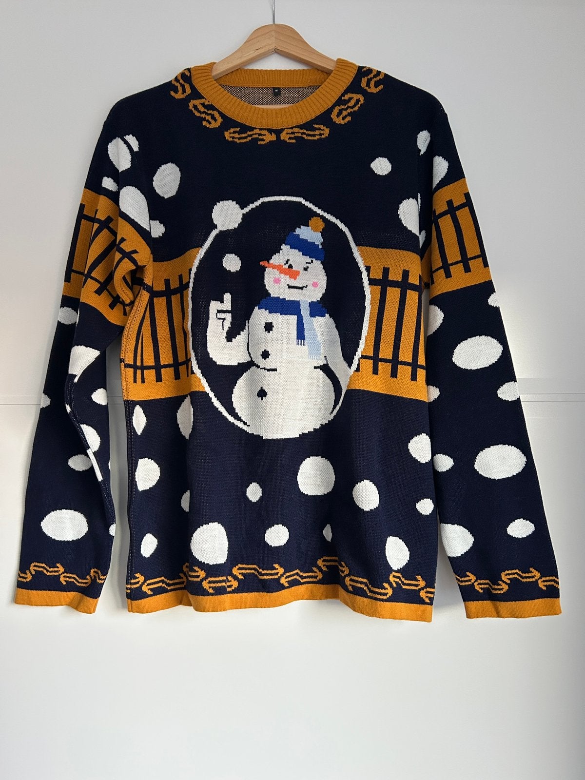 NS Wintercity kersttrui maat M, Kleding | Heren, Ophalen of Verzenden, Nieuw, Maat 48/50 (M), Blauw