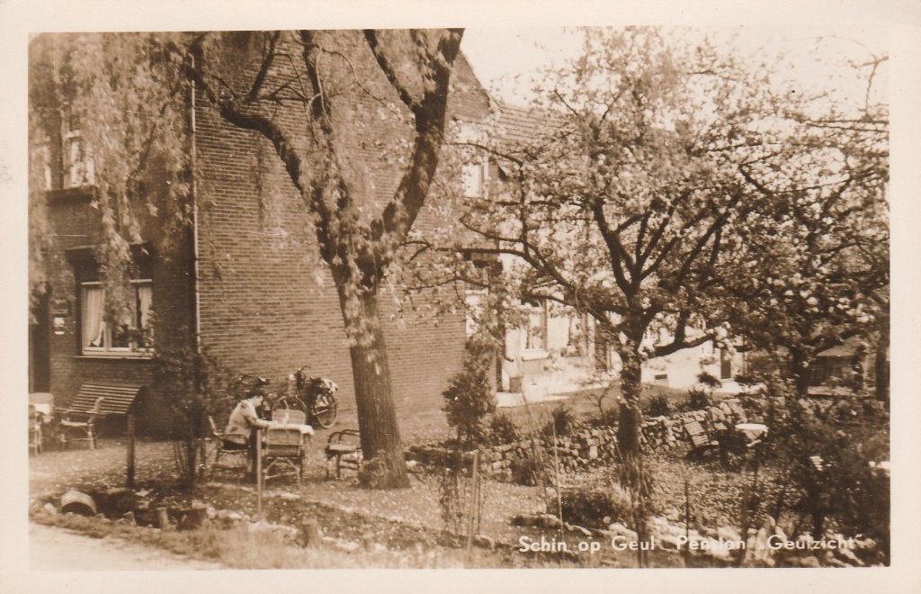 Schin op Geul   Pension Geulzicht, Ophalen of Verzenden, 1940 tot 1960, Ongelopen, Limburg