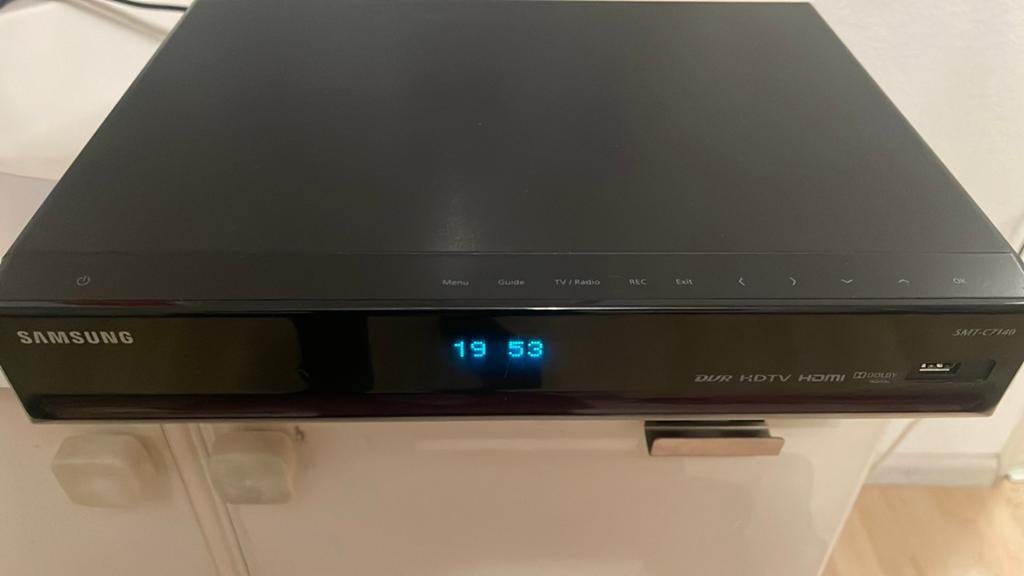 Samsung SMT-C7140 HD DVR HDTV HDMI Decoder, Audio, Tv en Foto, Decoders en Harddiskrecorders, Ophalen of Verzenden, Gebruikt, Harddiskrecorder