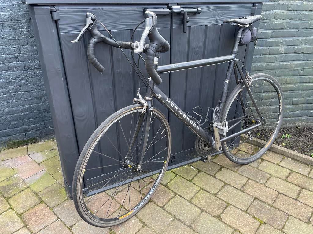 Oude Herwerden racefiets - Framemaat 58 - Rijdt nog goed, Fietsen en Brommers, Gebruikt, Heren, Aluminium, 57 tot 61 cm