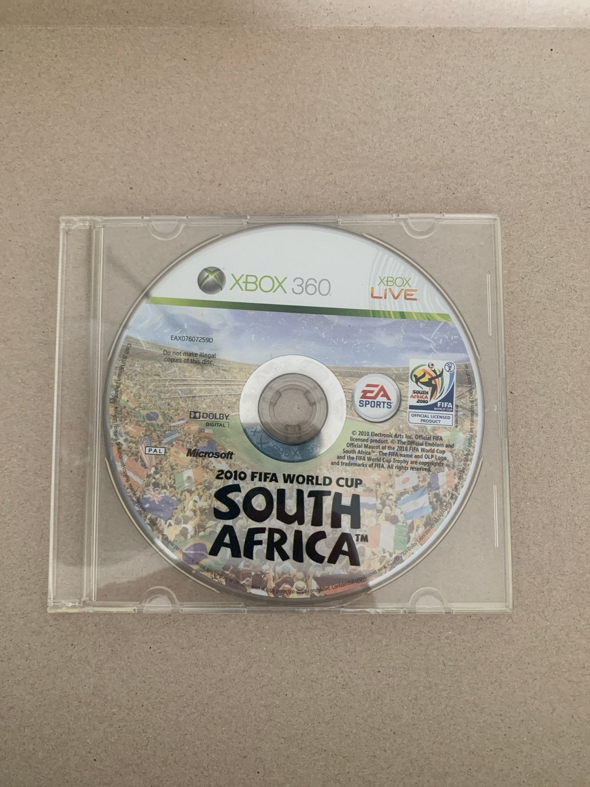 2010 FIFA World Cup South Africa - Xbox 360 (disc only), Ophalen, Gebruikt, Eén computer, Sport