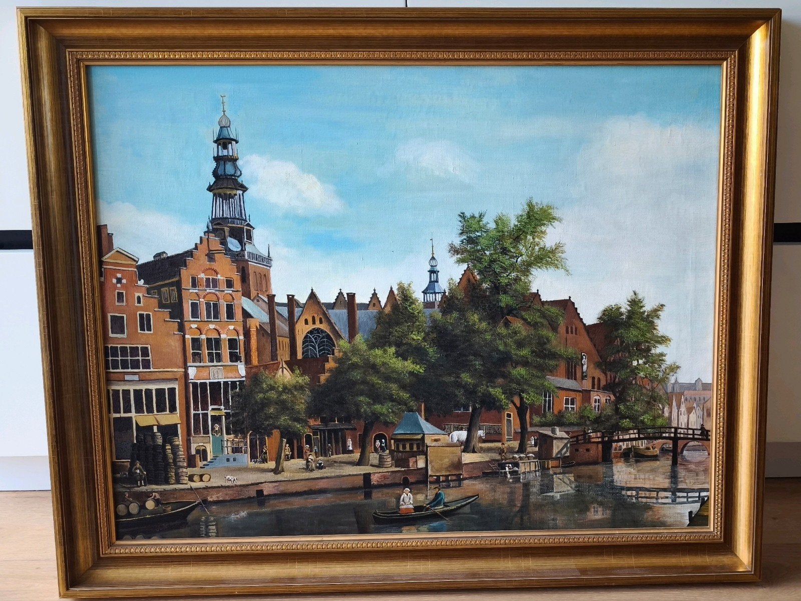 Reproductie van Jan van der Heyden, Antiek en Kunst, Ophalen of Verzenden