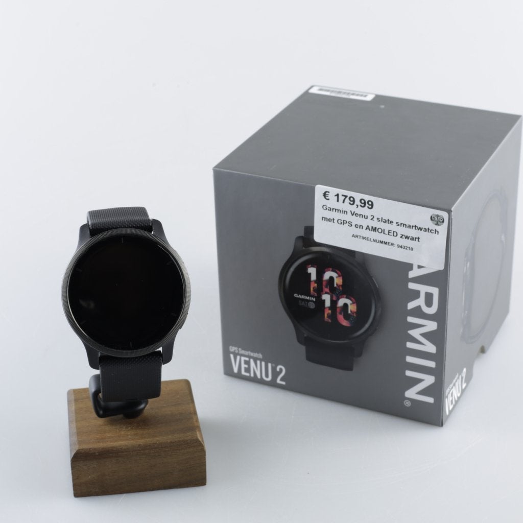 Garmin Venu 2 slate smartwatch met GPS en AMOLED zwart, Garmin, Zo goed als nieuw, Support@garmin.com, MÃ¼hlentalstrasse 2
8200 Schaffhausen
Switzerland