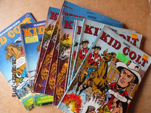 adv4719 kid colt, Boeken, Eén stripboek, Ophalen, Gelezen