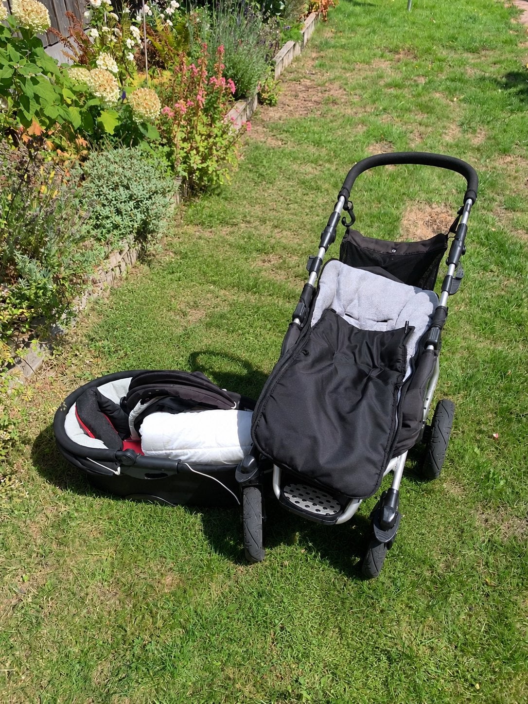 Mutsy Style-Combi Kinderwagen met Reiswieg en Accessoires, Ophalen, Gebruikt, Combiwagen, Mutsy