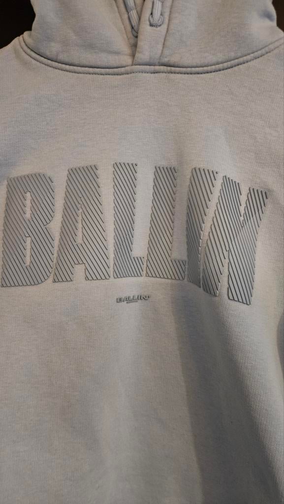 Ballin trui hoody lichtblauw met logo maat 14 (152/164), Kinderen en Baby's, Kinderkleding | Maat 164, Jongen of Meisje, Trui of Vest