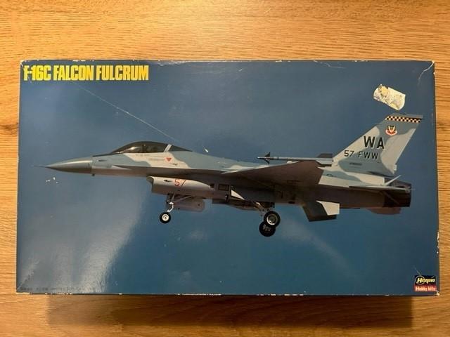 1:48 1/48 Hasegawa F-16C Falcon Fulcrum, Hasegawa, Ophalen of Verzenden, Zo goed als nieuw, Groter dan 1:72