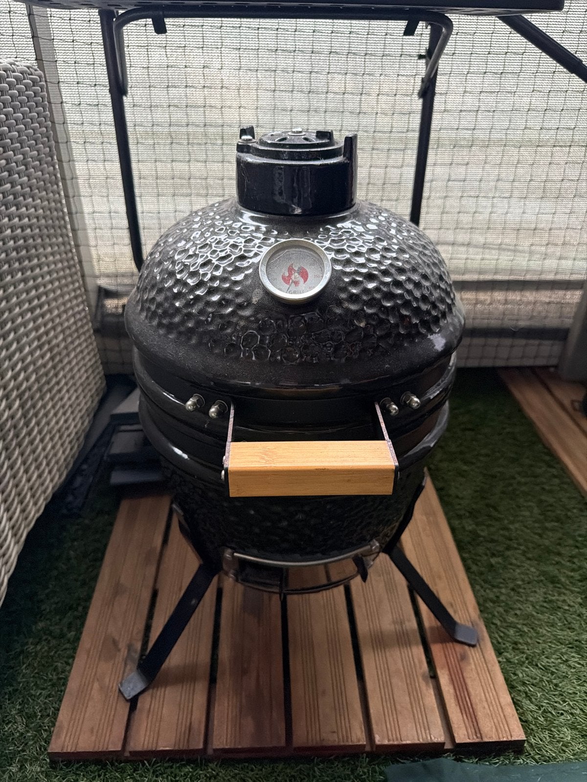 Kamado BBQ Grill - Perfect voor buiten koken, Ophalen, Zo goed als nieuw