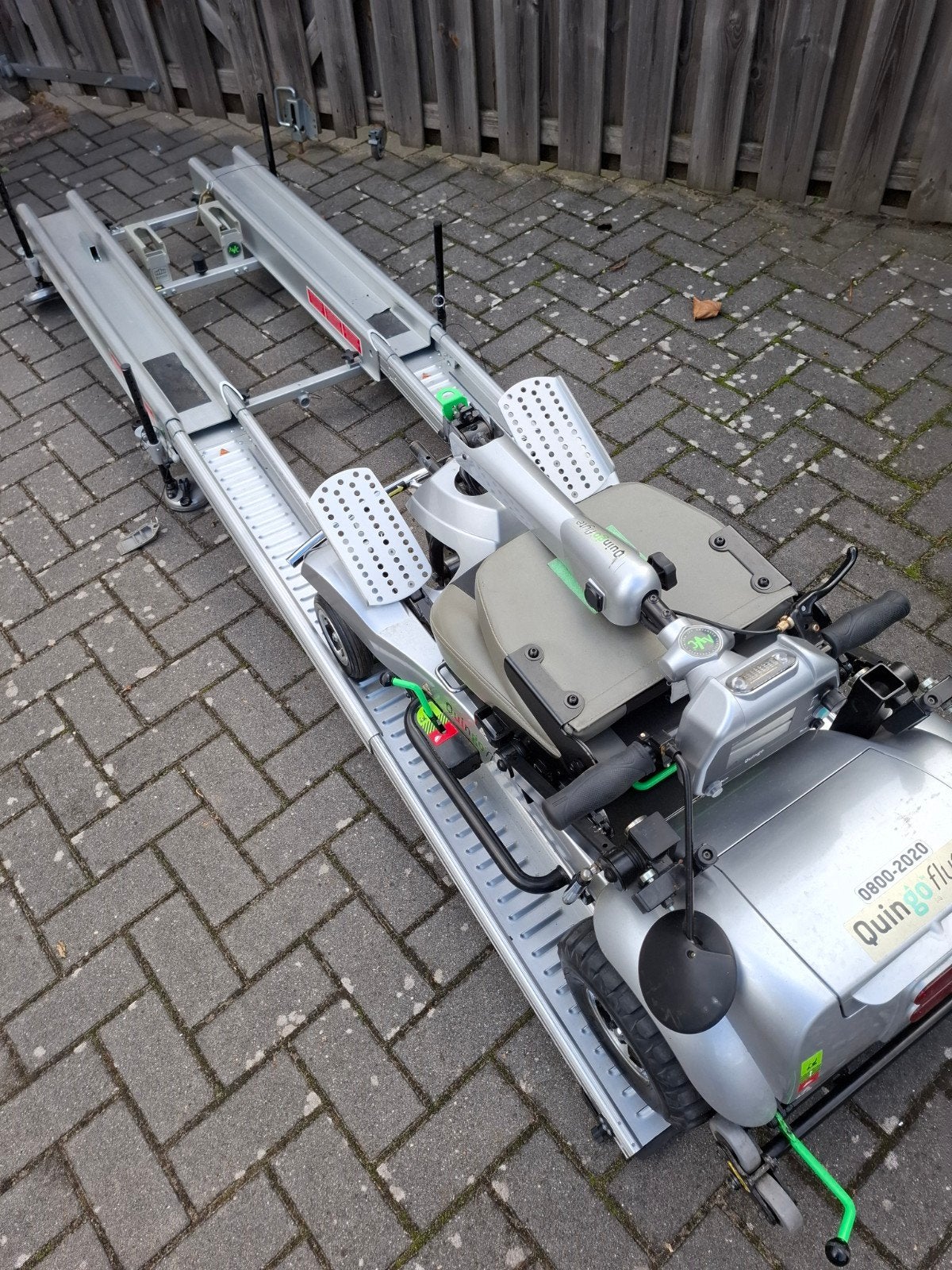 Quingo Flyte inklapbaar Flyte Station 4 Nieuwe Accu's, Ophalen, 36 t/m 45 km, Quingo, 16 km/u of meer