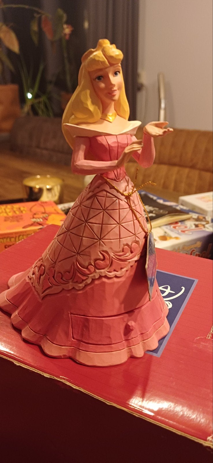 Jim Shore Disney Prinsessen Beeldjes, Ophalen of Verzenden, Assepoester of Belle, Zo goed als nieuw, Beeldje of Figuurtje