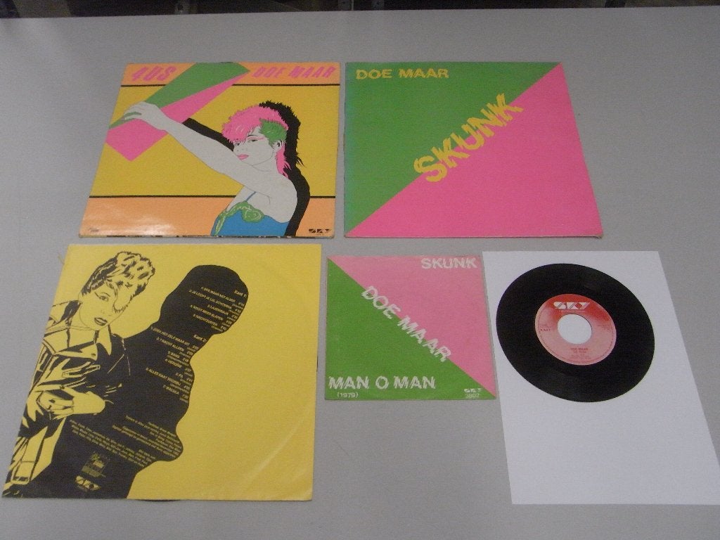 2x originele vinyl / lp 1x single Doe Maar 80's, Verzamelen, Muziek, Artiesten en Beroemdheden, Ophalen of Verzenden, Gebruikt