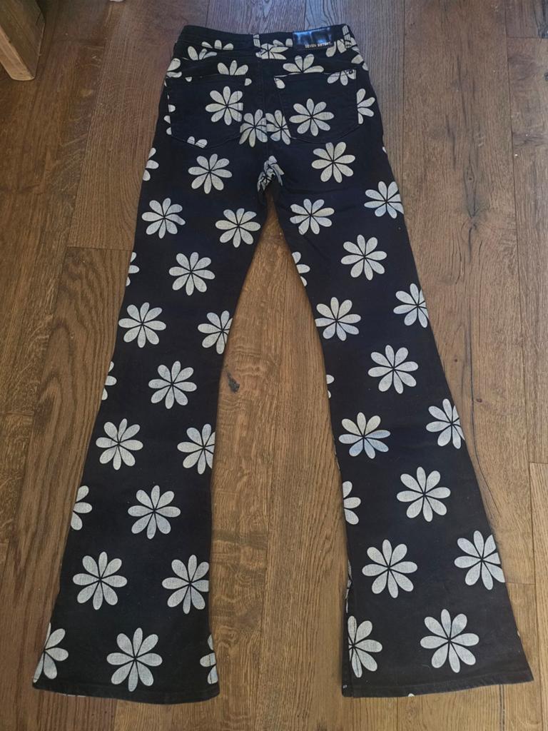 Mooie flair broek Seven Sisters (The Sting)  maat 27., Seven Sisters, Zwart, Nieuw, Ophalen of Verzenden