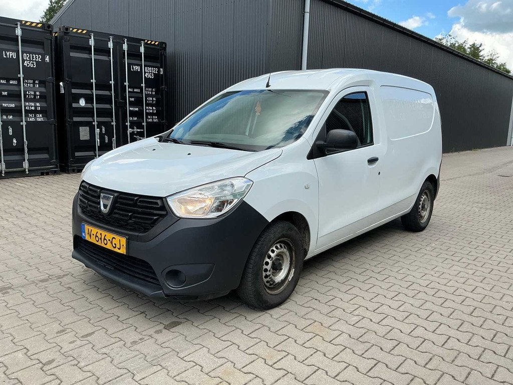 Dacia Dokker 1.5 dCi 75 Bedrijfswagen, Auto's, Bestelauto's, Bedrijf, Dacia, Diesel, Euro 6, Gebruikt