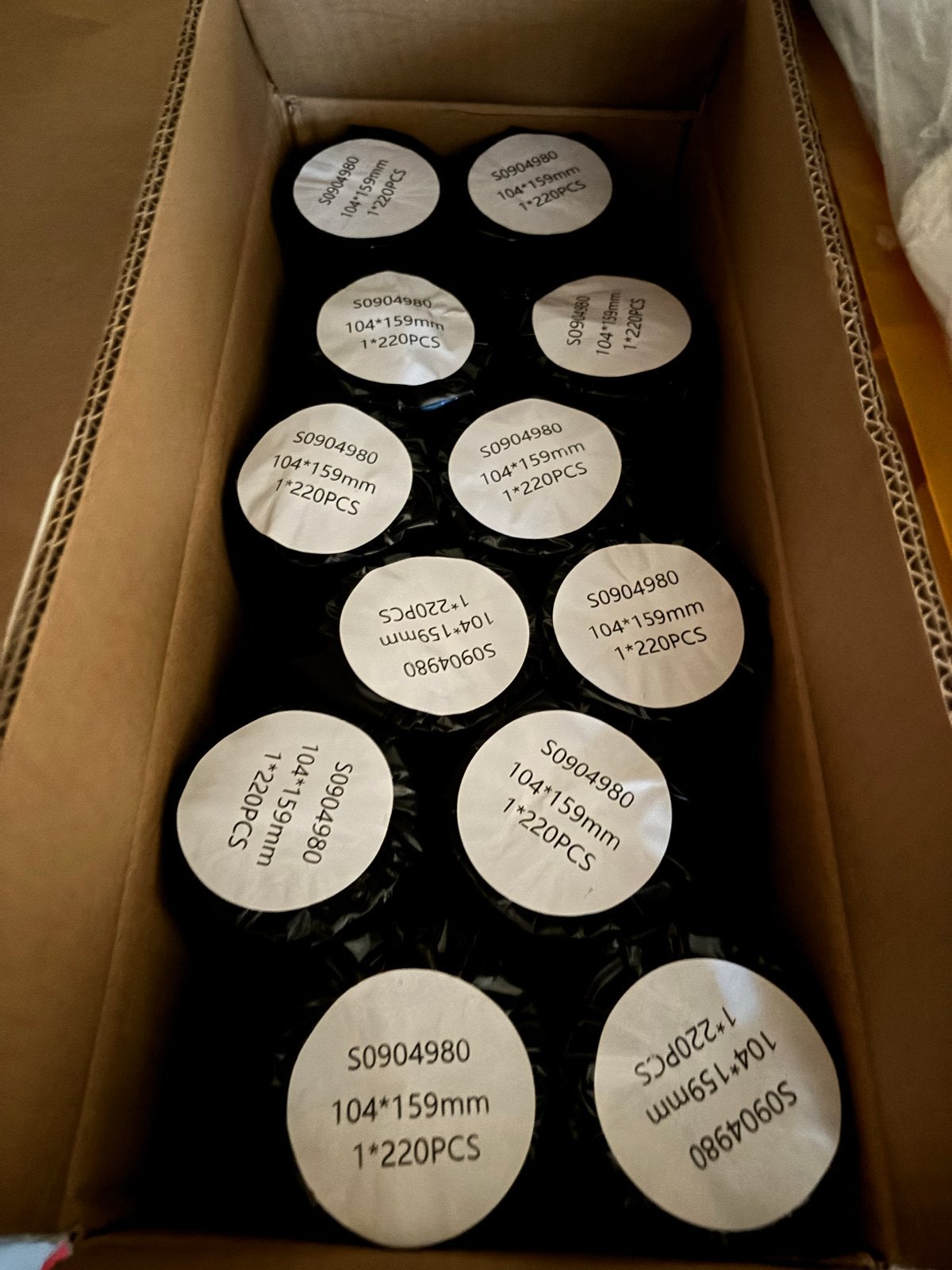 Dymo Labelprinter Labels - Nieuw - Doos met 12 rollen, Ophalen, Nieuw, Etiket