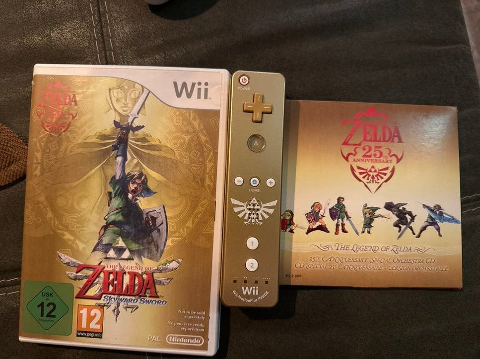 The Legend of Zelda: Skyward Sword Limited Edition Wii, Avontuur en Actie, 1 speler, Ophalen of Verzenden, Zo goed als nieuw