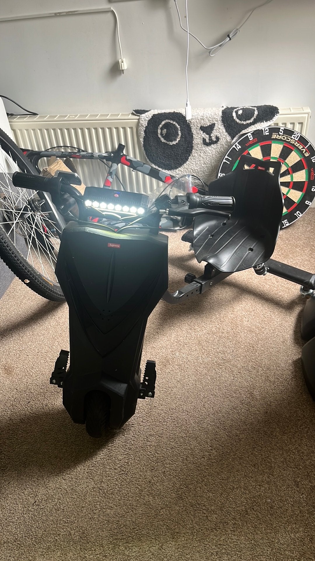 Drift trike zwart. Zonder lader, Kinderen en Baby's, Speelgoed | Buiten | Accuvoertuigen, Ophalen, Zo goed als nieuw