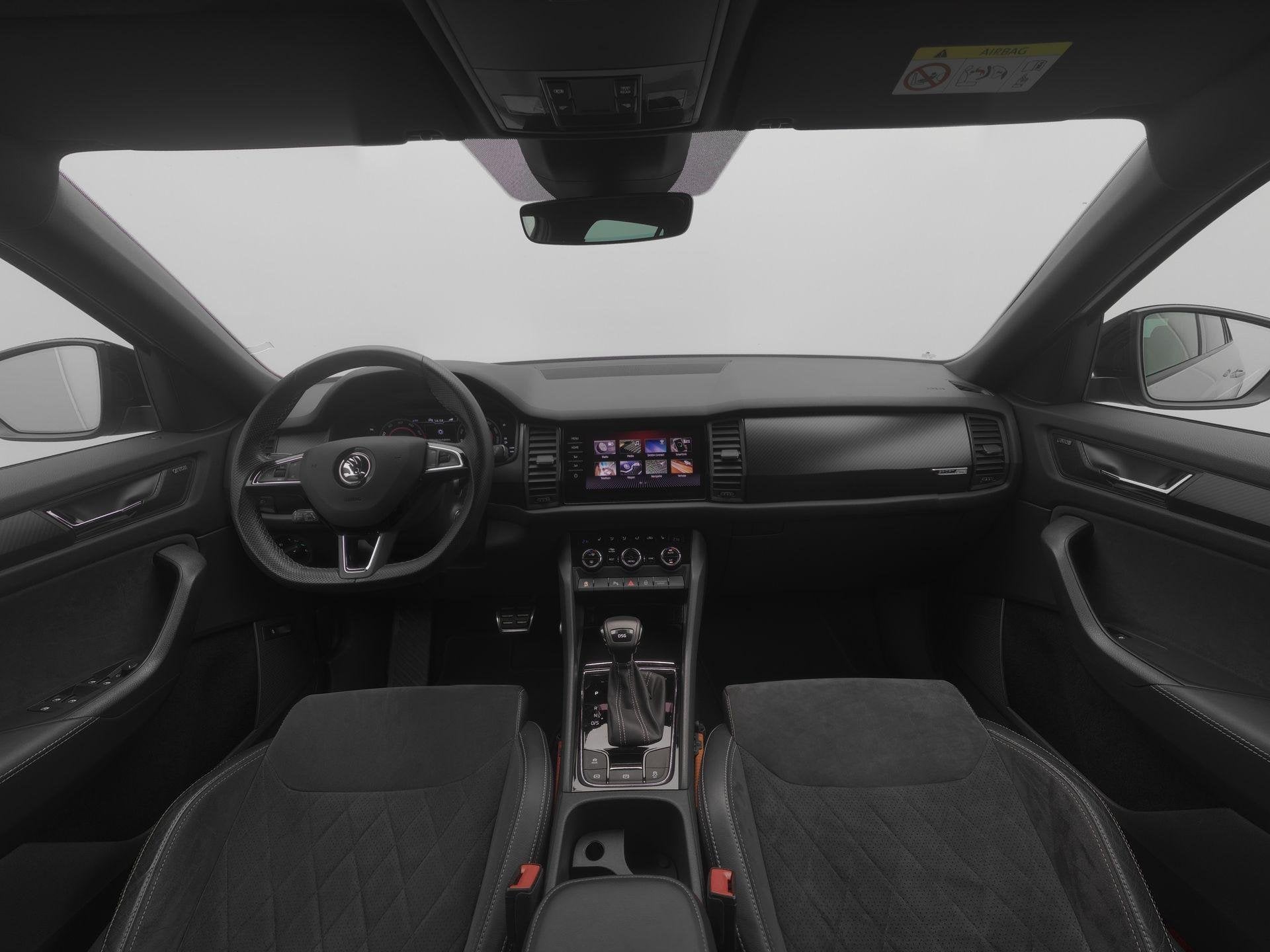 Skoda Kodiaq 1.5 TSI 150pk AUTOMAAT Sportline Business | Tre, Auto's, Skoda, 4 cilinders, 150 pk, Origineel Nederlands, Bedrijf