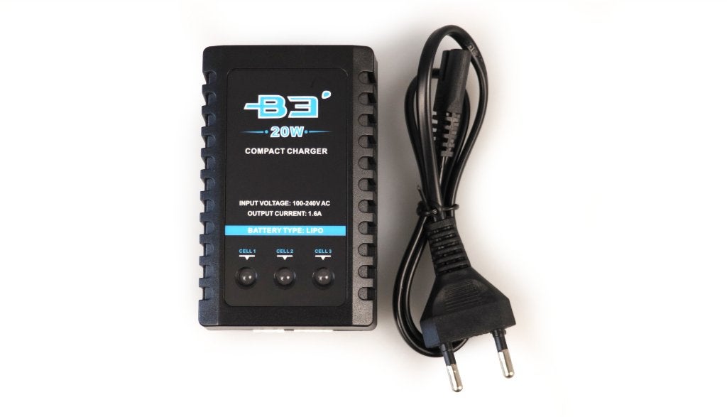 B3 Pro 20W LiPo Charger 1,6A for 2S-3S LiPo batteries