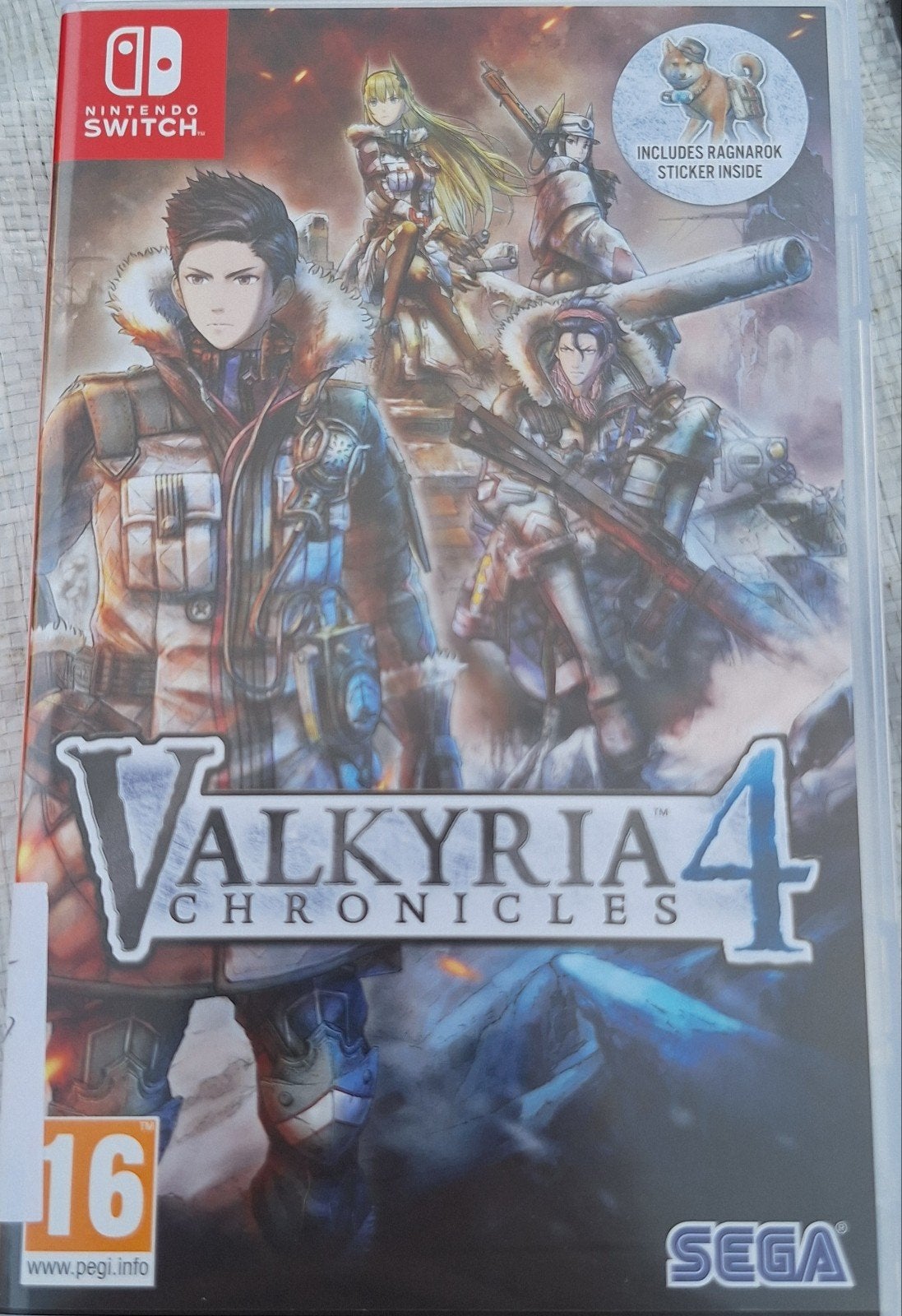 Valkyria Chronicles 4 - Nintendo Switch (Zo goed als nieuw), Met games, Met 2 controllers, Ophalen of Verzenden, Zo goed als nieuw