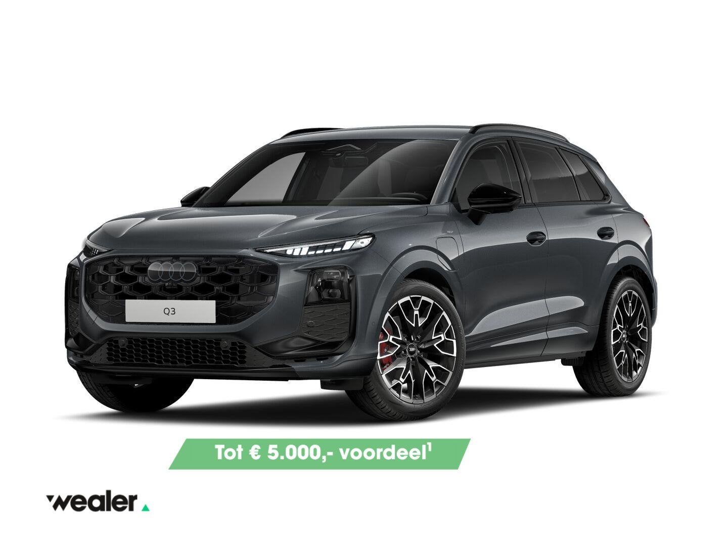 Audi Q3 S edition (A3) e-hybrid 200 kW / 272 PK SUV 6 ver, Auto's, 1800 kg, 1498 cc, 4 cilinders, 59 km/l