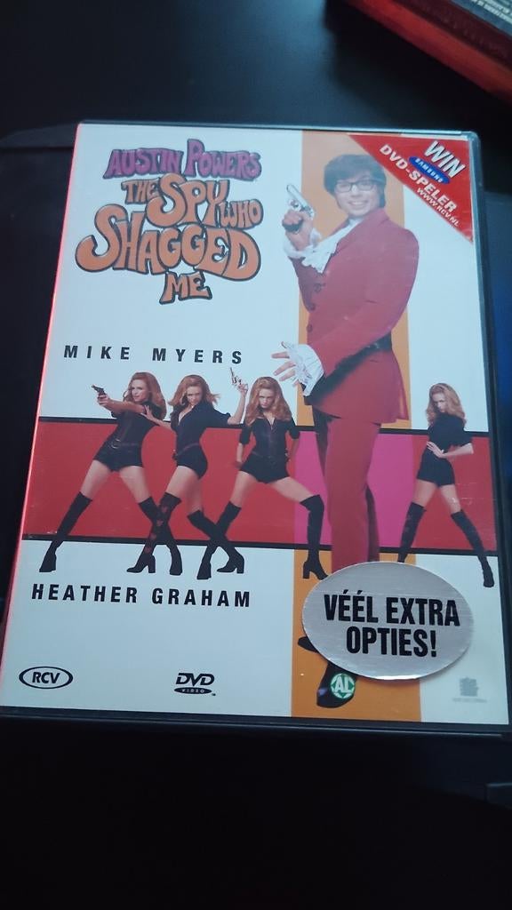 Austin powers the spy who shagged me dvd, ook te ruil, Ophalen of Verzenden, Zo goed als nieuw, Actie en Avontuur