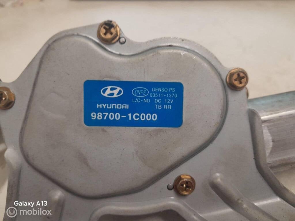 Ruitenwissermotor Hyundai Getz 987000-1C000, Gebruikt, Ophalen of Verzenden