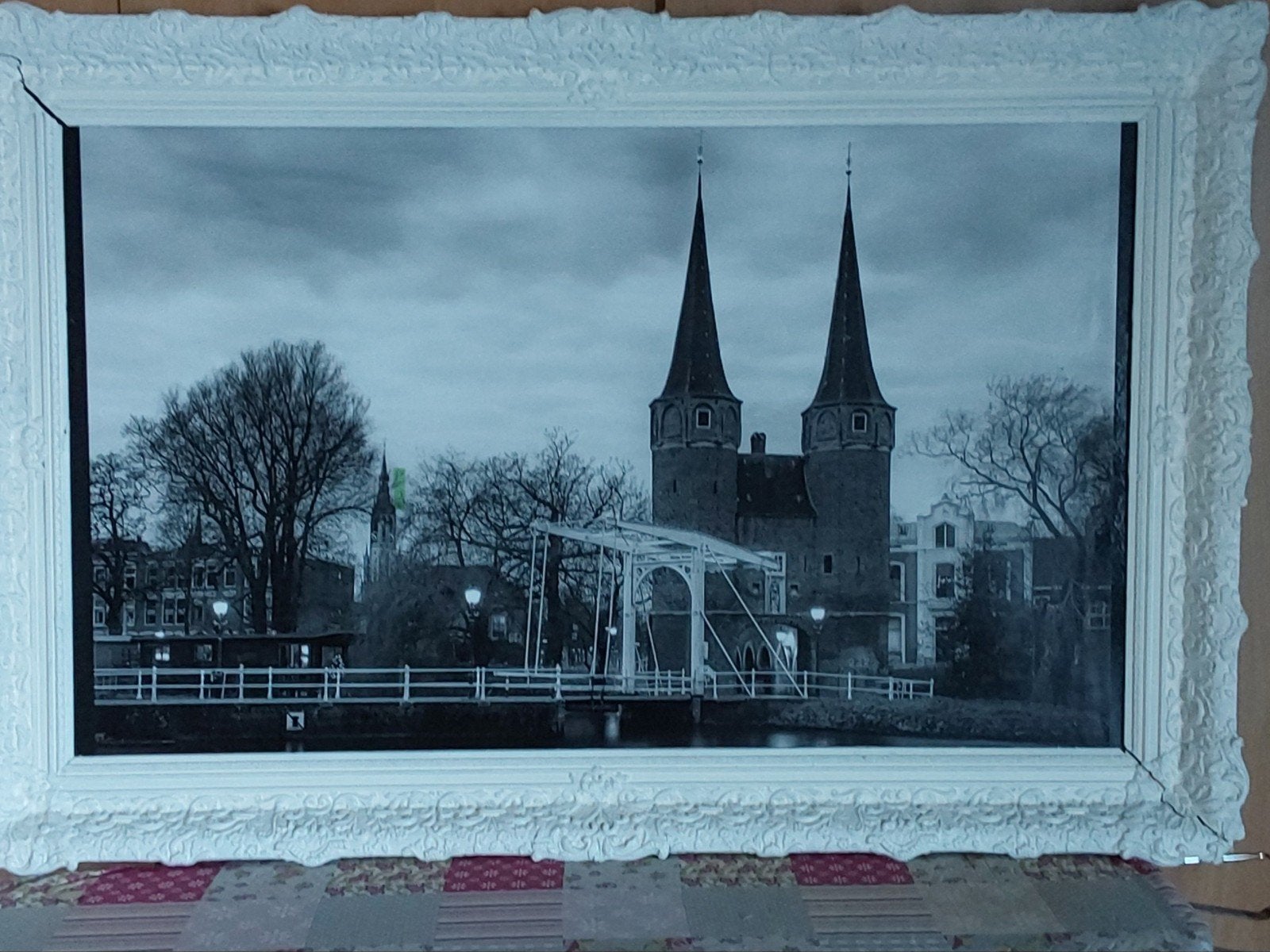 Oude foto,s Delft zwart wil, Ophalen, Voor 1940, Zo goed als nieuw, Overige onderwerpen