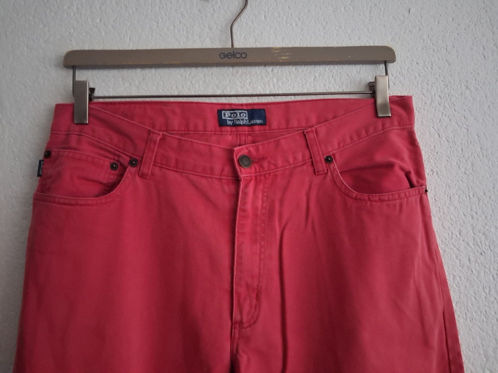 Polo Ralph Lauren rode broek - Maat W36 L36, Overige maten, Ophalen of Verzenden, Rood, Polo Ralph Lauren
