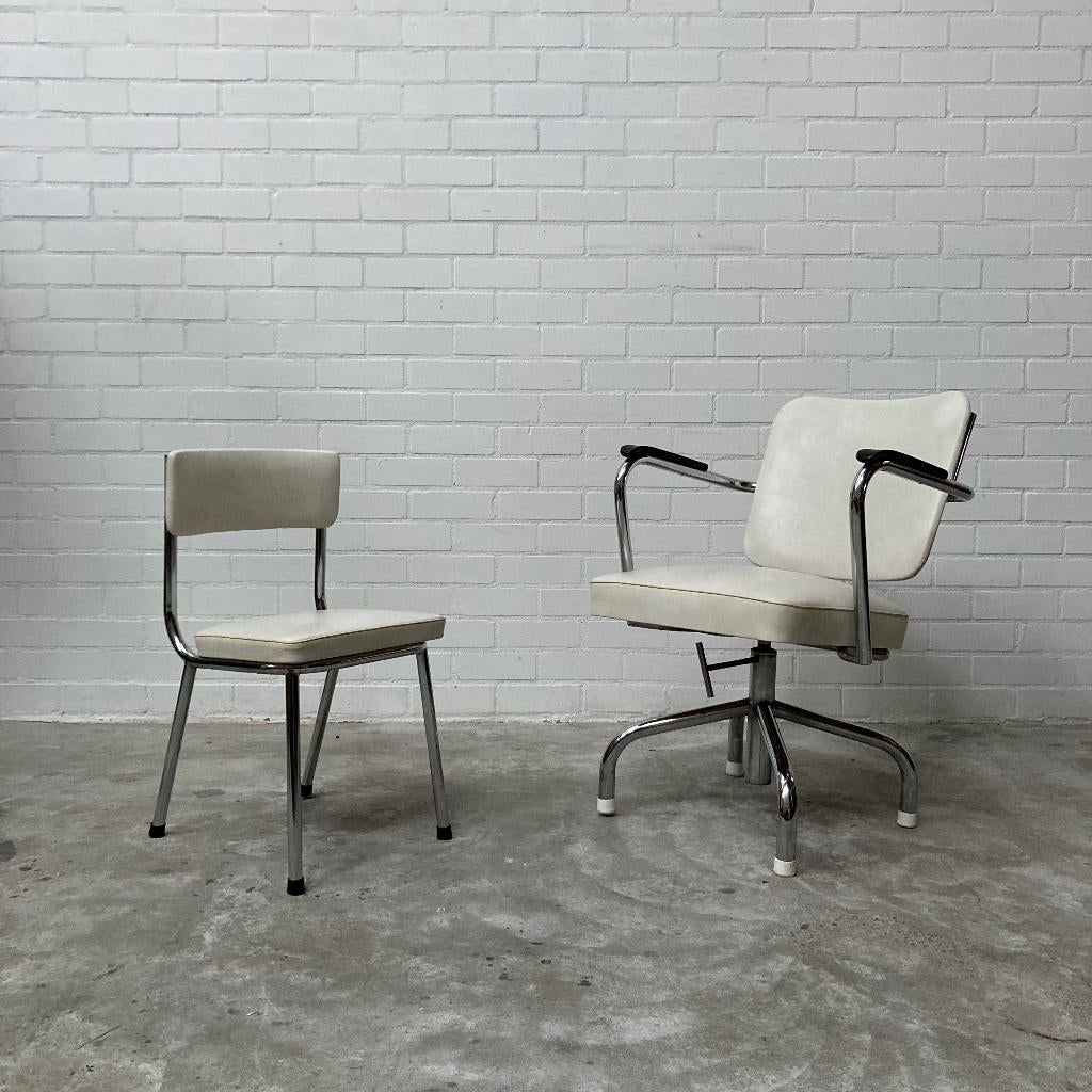 Vintage Fana stoel fauteuil Paul schuitema pedicure set, Ophalen, Gebruikt, 75 tot 100 cm, 50 tot 75 cm