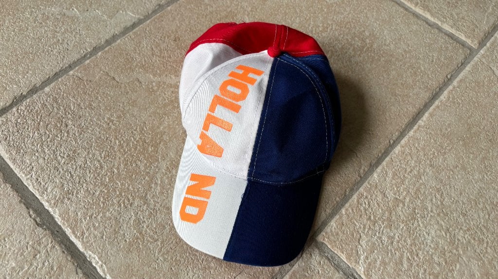 Petje Holland rood wit blauw zgan, Ophalen of Verzenden, Zo goed als nieuw