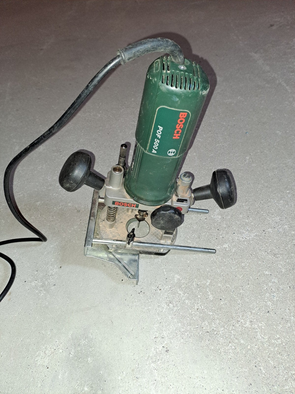 Bovenfrees Bosch POF 500A, Ophalen, Elektrisch, Bovenfrees