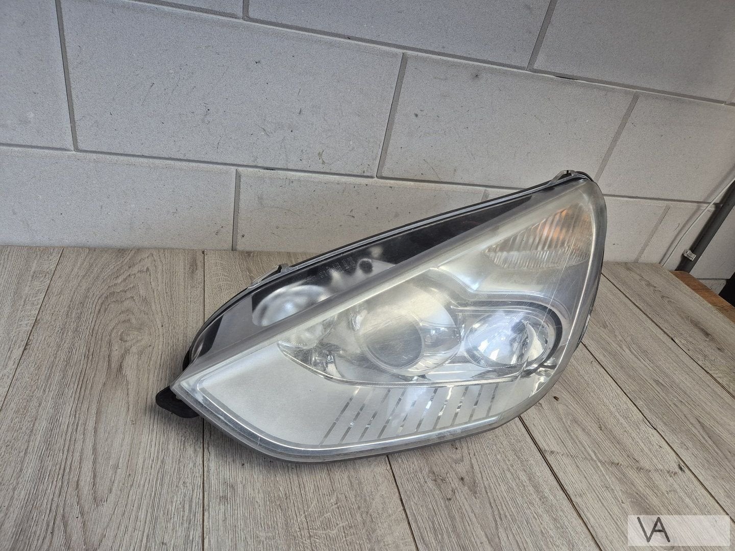 Ford S-max Smax en galaxy 2006 tot 2011 koplamp links lens, Gebruikt, -, -, Ophalen of Verzenden