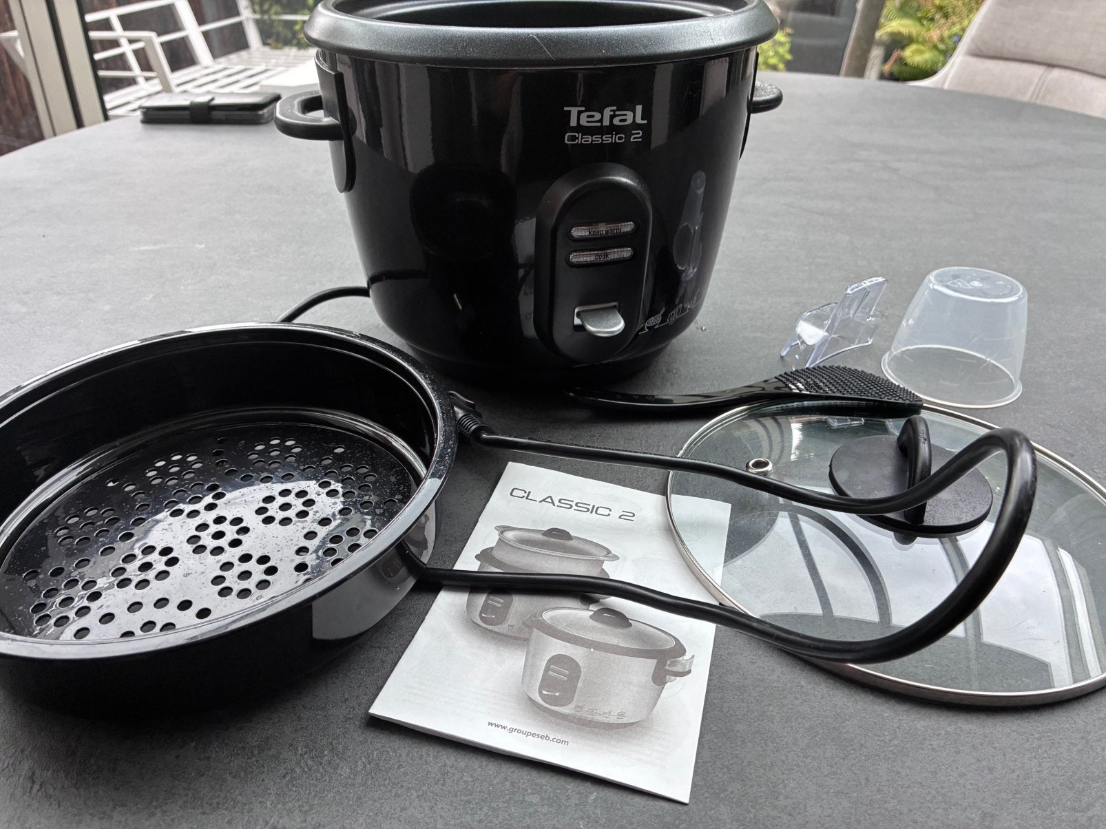 Rijstkoker Tefal, Ophalen, Zo goed als nieuw