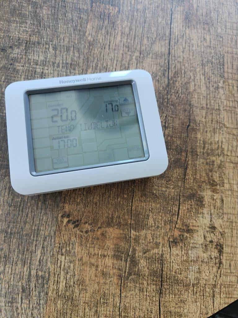 Honeywell home thermostaat  2 maanden oud, Doe-het-zelf en Verbouw, Thermostaten, Ophalen of Verzenden, Zo goed als nieuw