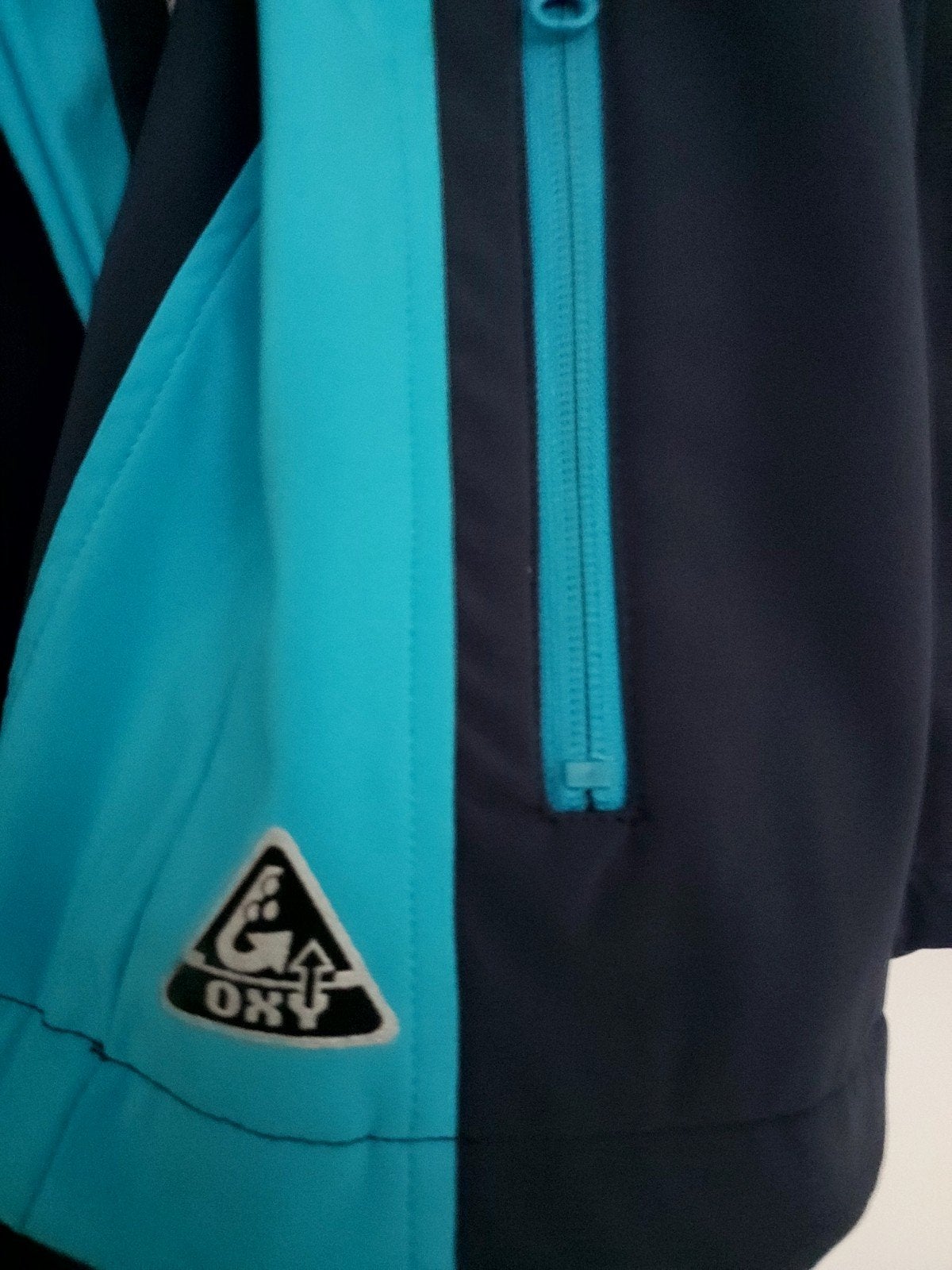 Life-Line Softshell Jas - Blauw/Turquoise, Maat 38/40 (M), Blauw, Ophalen of Verzenden, Zo goed als nieuw