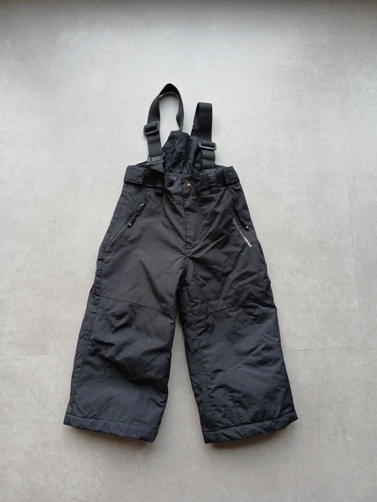 Zwarte skibroek met bretels - maat 92, Kinderen en Baby's, Kinderkleding | Maat 92, Ophalen of Verzenden, Mountainpeak, Jongen of Meisje
