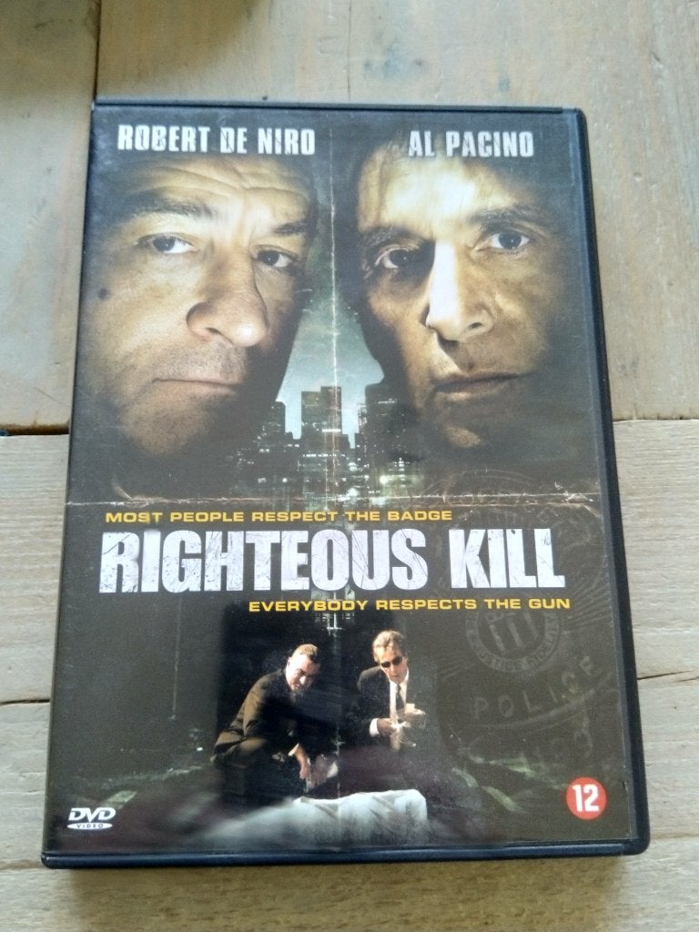 Rightious Kill - dvd, Vanaf 16 jaar, Ophalen of Verzenden, Zo goed als nieuw, Actiethriller
