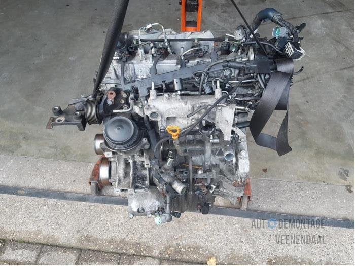 Motor van een Honda Civic, Auto-onderdelen, Motor en Toebehoren, Honda, Gebruikt, 3 maanden garantie, Ophalen of Verzenden