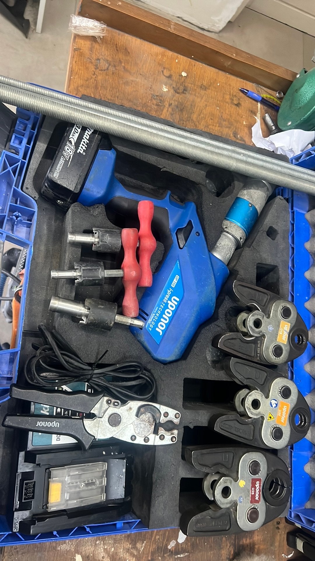 Perstang uponor up 110 compleet set, Ophalen of Verzenden, Zo goed als nieuw