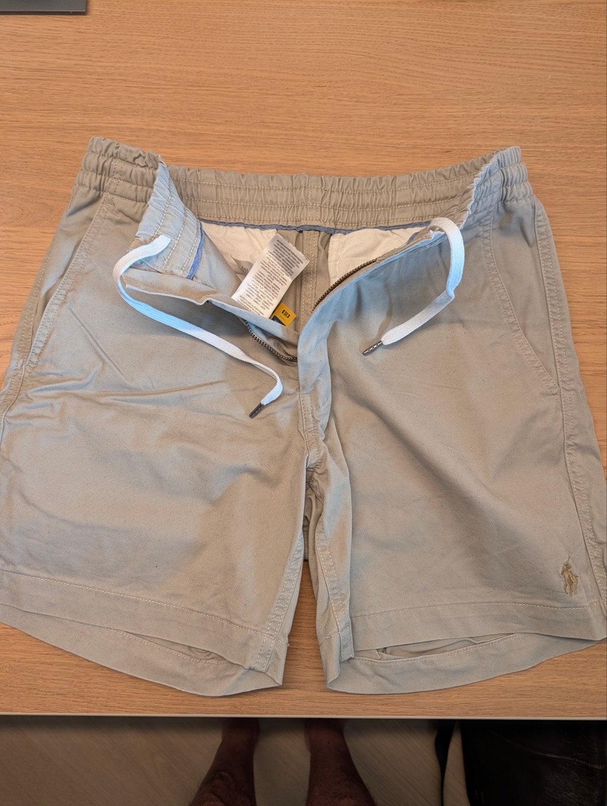 Ralph Lauren Polo Prepster Short Zand Maat XS, Beige, Ophalen of Verzenden, Maat 46 (S) of kleiner, Polo Ralph Lauren