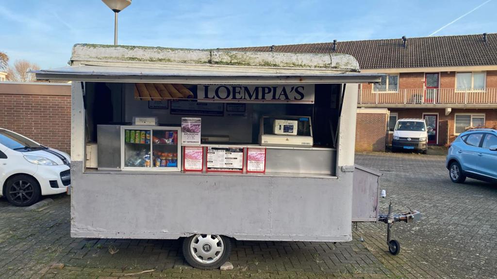 Verkoopwagen / Foodtrailer 3x2,5 m – Compleet ingericht, Ophalen