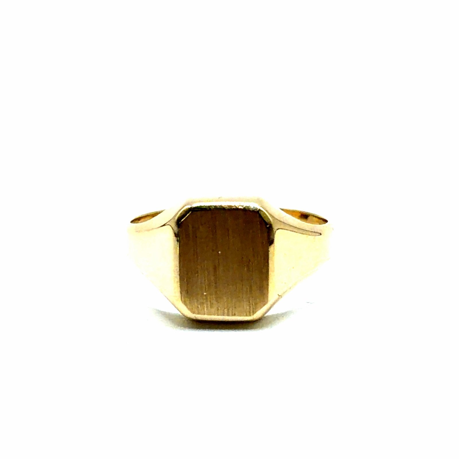 Gouden zegelring 14 karaat