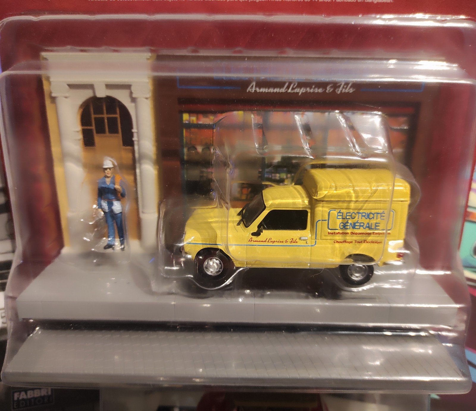 Simca 1100 VF Fourgonette diorama 1:43 in blisterverpakking, Ophalen of Verzenden, Nieuw, Auto, Overige merken